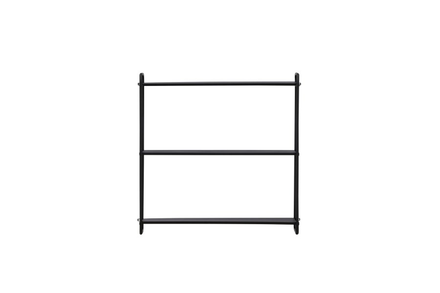 VENTURE DESIGN Lyon vegghylle - svart jern