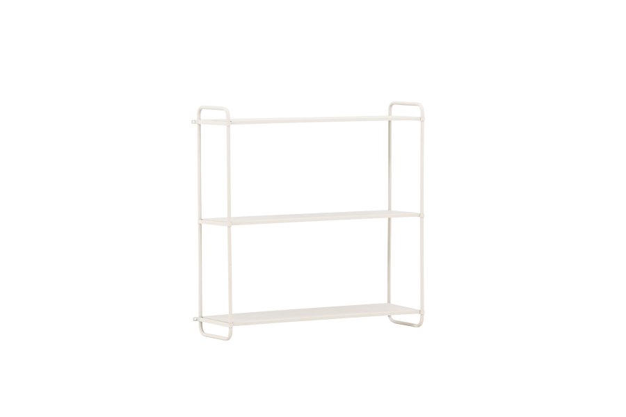 VENTURE DESIGN Lyon vegghylle - beige jern