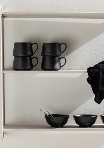 VENTURE DESIGN Lyon vegghylle - beige jern