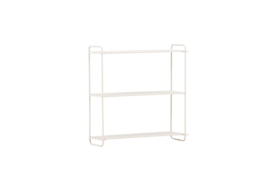 VENTURE DESIGN Lyon vegghylle - beige jern