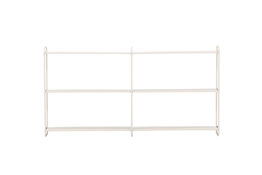 VENTURE DESIGN Lyon vegghylle - beige jern