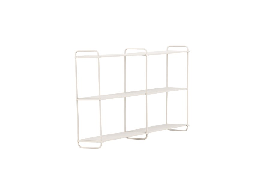 VENTURE DESIGN Lyon vegghylle - beige jern