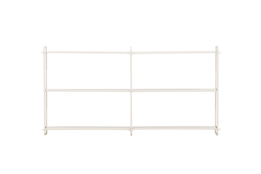 VENTURE DESIGN Lyon vegghylle - beige jern