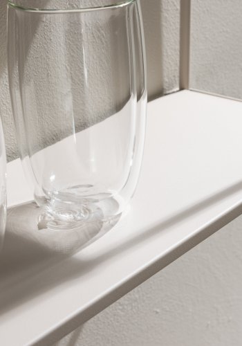 VENTURE DESIGN Lyon vegghylle - beige jern