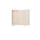 VENTURE DESIGN Paris veggskap, m. 2 skyvedrer - hvitkalket MDF (61x35x67,8cm)