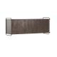 VENTURE DESIGN Paris veggskap, m. 2 skyvedrer - mocca MDF (61x35 (121x35x48cm)