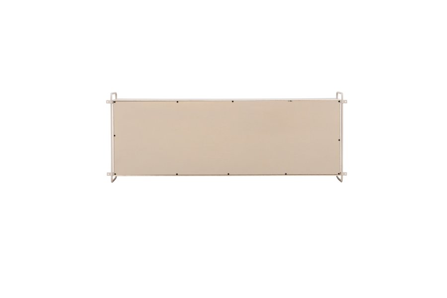 VENTURE DESIGN Paris veggskap, m. 2 skyvedrer - hvitkalket MDF (61x35 (121x35x48cm)