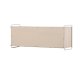 VENTURE DESIGN Paris veggskap, m. 2 skyvedrer - hvitkalket MDF (61x35 (121x35x48cm)