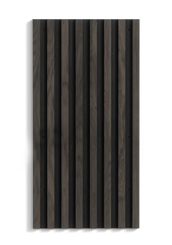 VENTURE DESIGN Toulon veggpanel nattbord - svart/mocca melamin MDF (B40.5xH80xD2.8) 