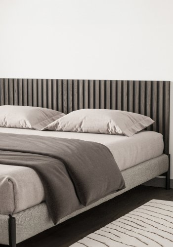 VENTURE DESIGN Caen veggmontert sidebord, rektangulrt - svart jern (35x40)