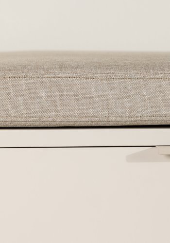 VENTURE DESIGN Nice hynde, kvadratisk - beige polyester (120x60)