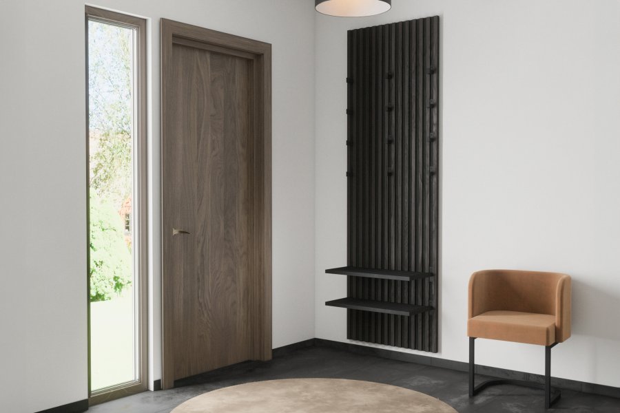 VENTURE DESIGN Nimes skohylle, rektangulr - svart jern (67,3x30x10,5)