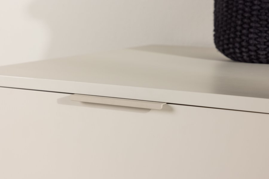 VENTURE DESIGN Nice opbevaringsskuffe, kvadratisk - beige melamin (60x60x29,3cm)