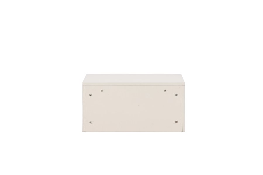 VENTURE DESIGN Nice opbevaringsskuffe, kvadratisk - beige melamin (60x60x29,3cm)