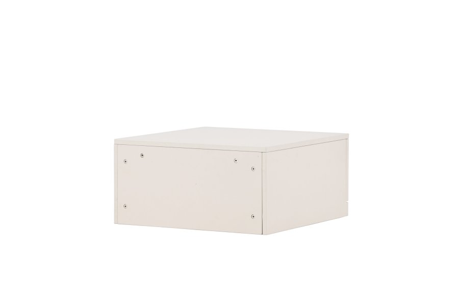 VENTURE DESIGN Nice opbevaringsskuffe, kvadratisk - beige melamin (60x60x29,3cm)