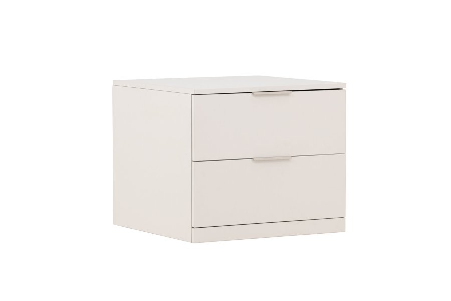 VENTURE DESIGN Nice opbevaringsskuffe, kvadratisk - beige melamin (60x60x52cm)