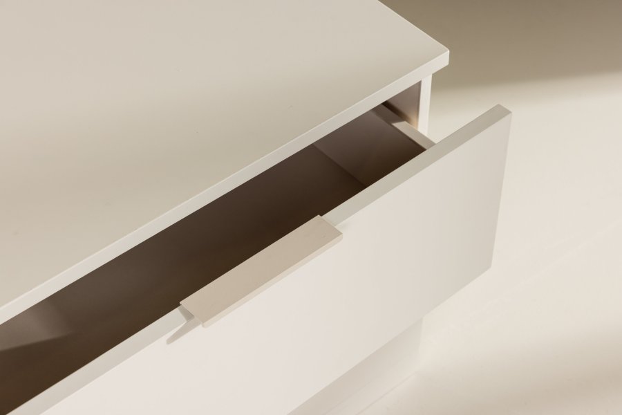 VENTURE DESIGN Nice opbevaringsskuffe, kvadratisk - beige melamin (60x60x52cm)