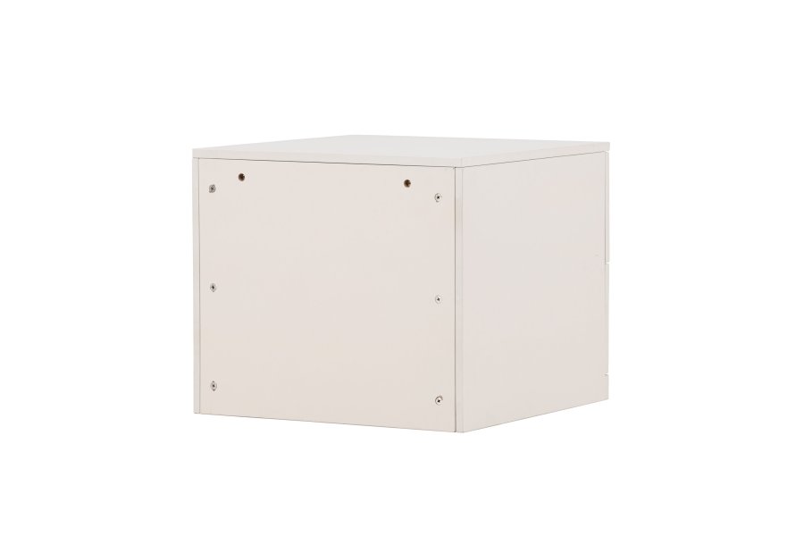 VENTURE DESIGN Nice opbevaringsskuffe, kvadratisk - beige melamin (60x60x52cm)