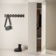 VENTURE DESIGN Nice garderobeskab, m. 2 lger, 1 bjlestang og 1 hylde - beige melamin