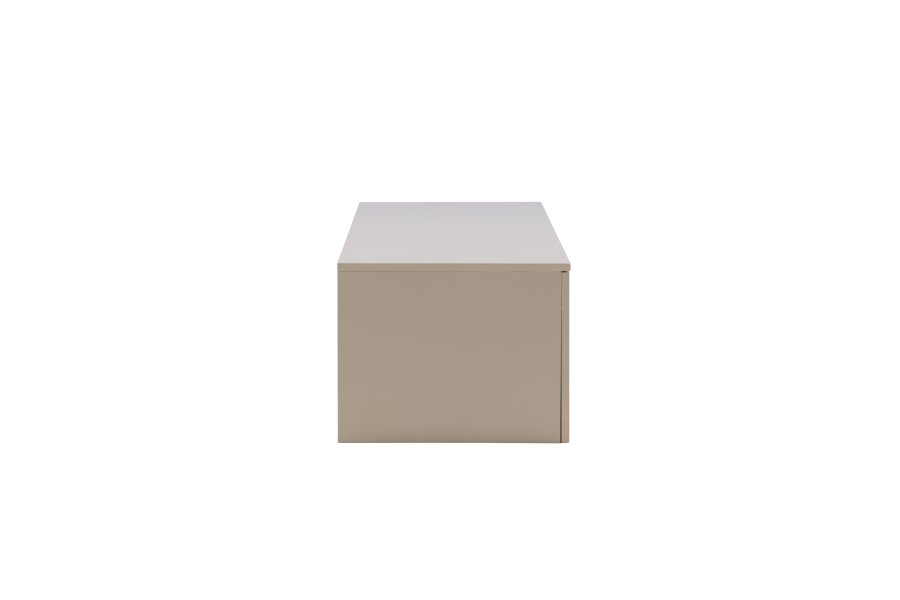 VENTURE DESIGN Frihamn Wandschrank, m. 2 Schubladen – beige MDF