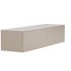 VENTURE DESIGN Frihamn Wandschrank, m. 2 Schubladen – beige MDF