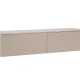 VENTURE DESIGN Frihamn Wandschrank, m. 2 Schubladen – beige MDF