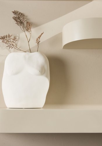 VENTURE DESIGN Glow Wandregal – beige MDF (3er-Set)