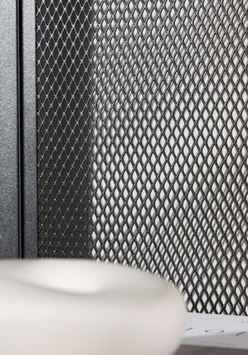 VENTURE DESIGN Buenos Aires bokhylle, m. 4 hyller, firkantet - sort stl