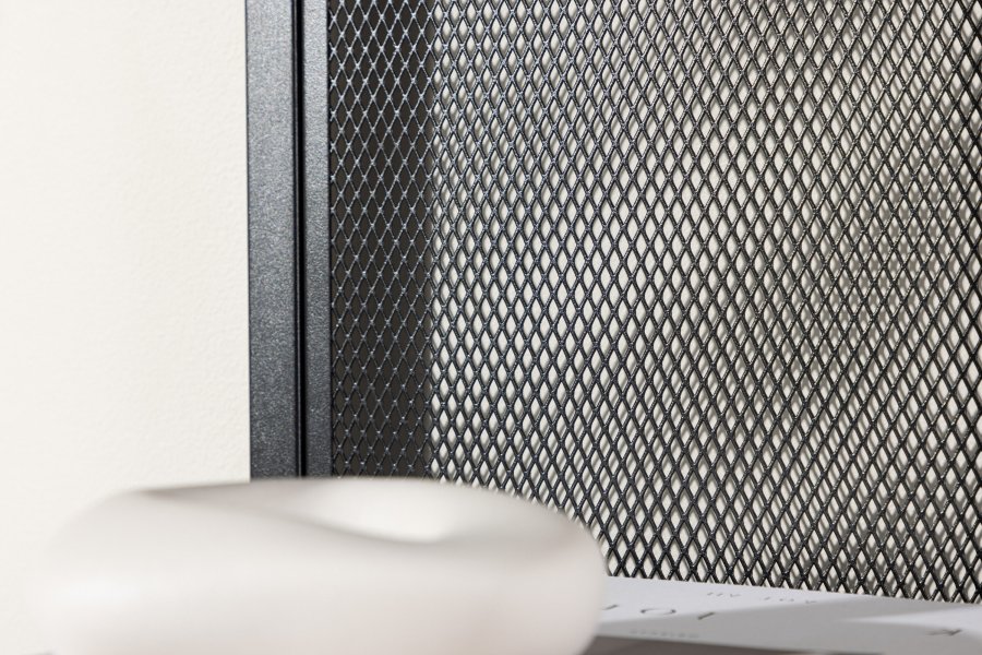 VENTURE DESIGN Buenos Aires bokhylle, m. 4 hyller, firkantet - sort stl