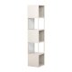 VENTURE DESIGN Buenos Aires bokhylle, m. 4 hyller, firkantet - beige stl