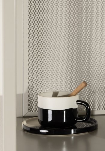 VENTURE DESIGN Buenos Aires bokhylle, m. 4 hyller, firkantet - beige stl