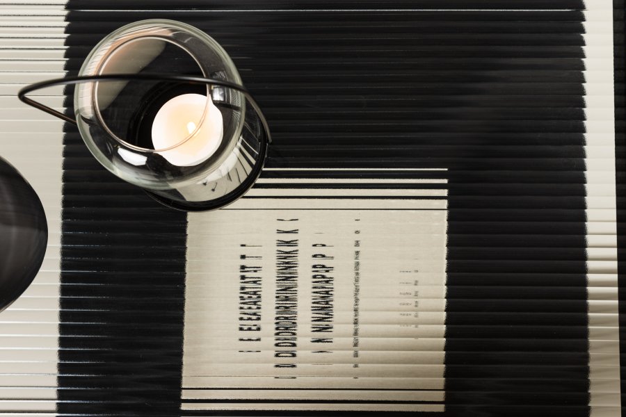 VENTURE DESIGN Campinas Couchtisch, mit 1 Ablage – Glas und schwarzer Stahl (90x60)