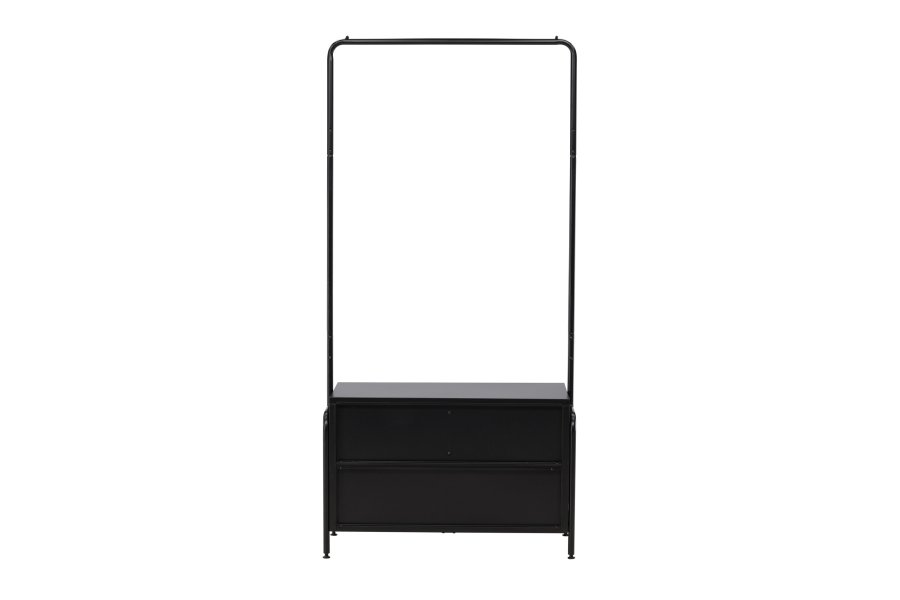 VENTURE DESIGN Quito klesstativ, m. 2 rom og 1 skuff - sort stl