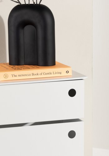 VENTURE DESIGN San Carlos kommode, m. 5 skuffer - beige stl