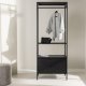 VENTURE DESIGN Malibu klesstativ, m. 1 hengestang, 1 hylle og 2 skuffer - sort stl
