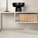 VENTURE DESIGN Riverside TV-bord, med 1 hylle - beige stl (120x40)