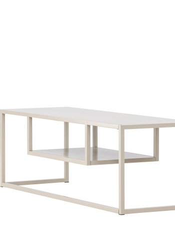 VENTURE DESIGN Riverside TV-bord, med 1 hylle - beige stl (120x40)