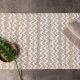 VENTURE DESIGN Philippa Teppe Philippa Cotton - 60*90- -Rektangulr-Hvit/Sand