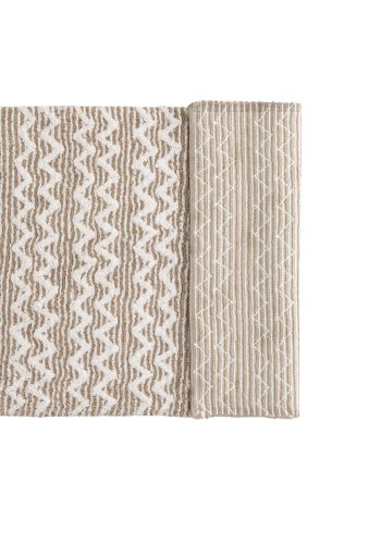 VENTURE DESIGN Philippa Teppe Philippa Cotton - 60*90- -Rektangulr-Hvit/Sand