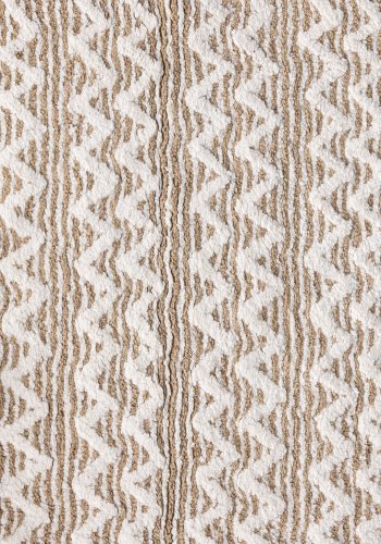 VENTURE DESIGN Philippa Teppe Philippa Cotton - 60*90- -Rektangulr-Hvit/Sand