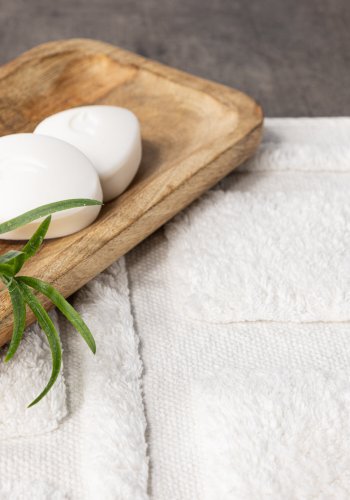 VENTURE DESIGN Pute Teppe Pute Bomull - 60*90- -Rektangulr-Hvit