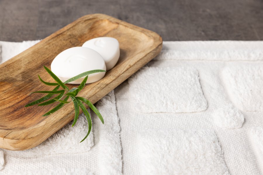 VENTURE DESIGN Pute Teppe Pute Bomull - 60*90- -Rektangulr-Hvit