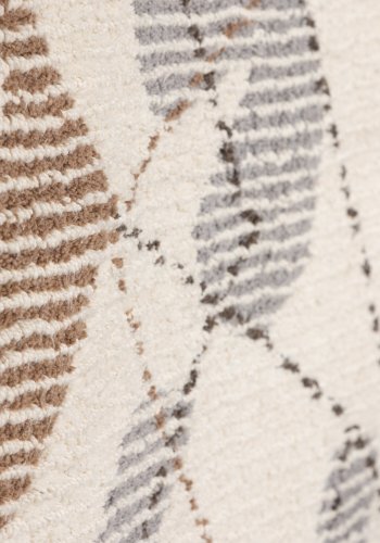 VENTURE DESIGN Liam Textil Liam Veggoppheng i bomull - 50*80- -Rektangulrt-elfenben/brun/gr