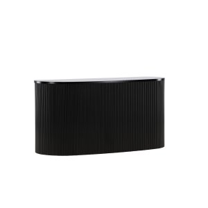 VENTURE DESIGN Loca vggmbel 120 cm - svart MDF