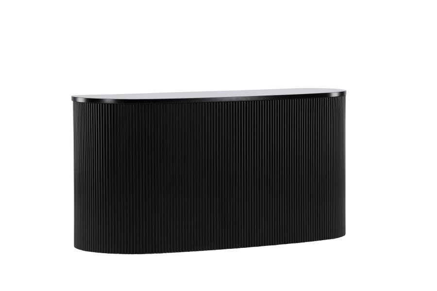 VENTURE DESIGN Loca veggmbel 120 cm - sort MDF