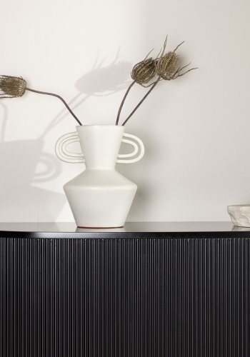 VENTURE DESIGN Loca veggmbel 120 cm - sort MDF