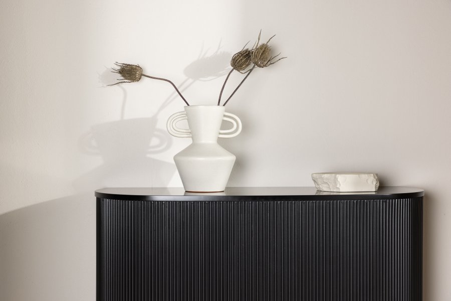 VENTURE DESIGN Loca veggmbel 120 cm - sort MDF