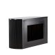 VENTURE DESIGN Loca veggmbel 120 cm - sort MDF