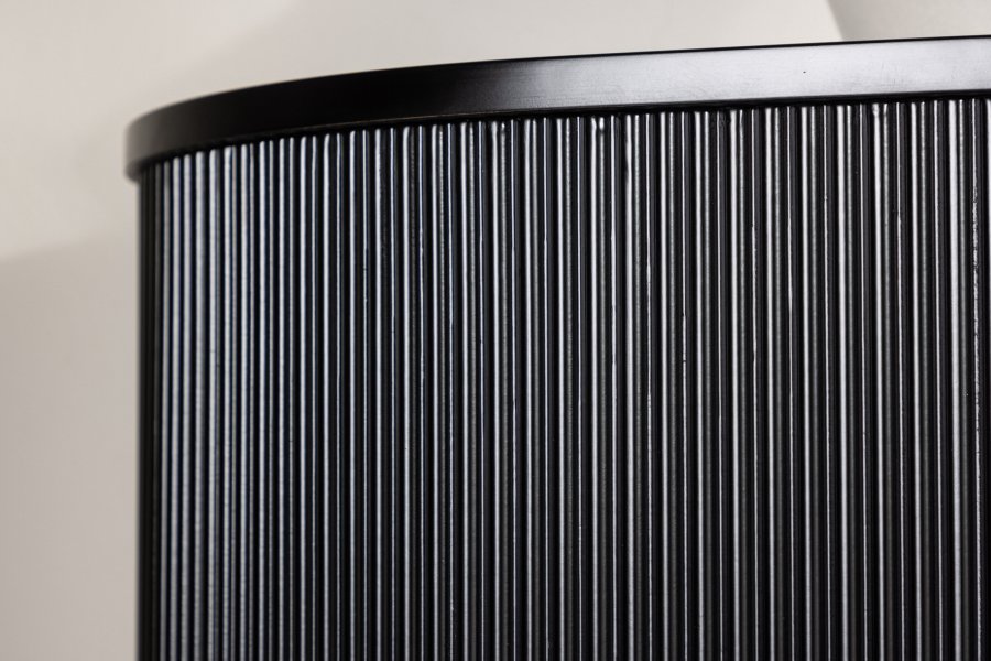 VENTURE DESIGN Loca veggmbel 120 cm - sort MDF