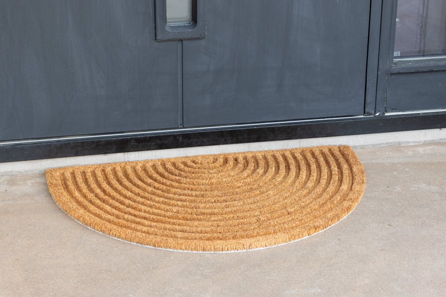 VENTURE DESIGN Noah drmatte, halvrund - Latex og Coir (45x85)